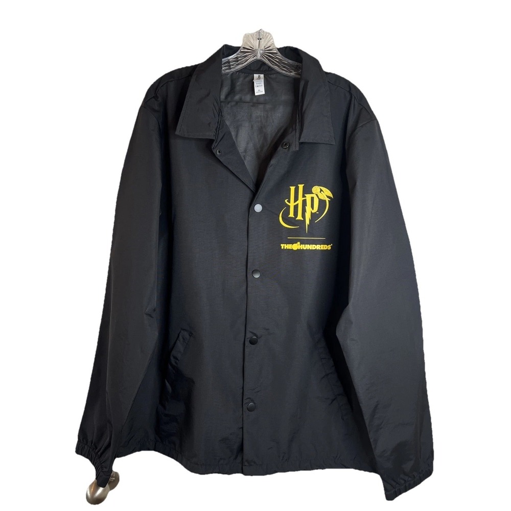 NEW The Hundreds Harry Potter Wind Breaker Button Up Coaches‎ Jacket Size XL